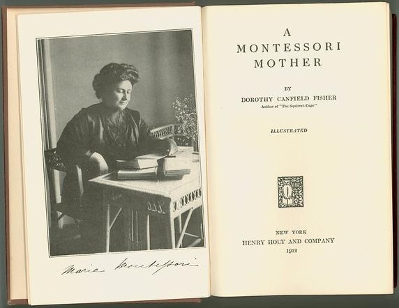 Visiting Rome in 1911, Dorothy learned about the children’s houses established by educator Maria Montessori. Impressed, Dorothy brought the child-rearing method back to America. She translated Montessori’s work & published her own, including The Montessori Mother (1913).