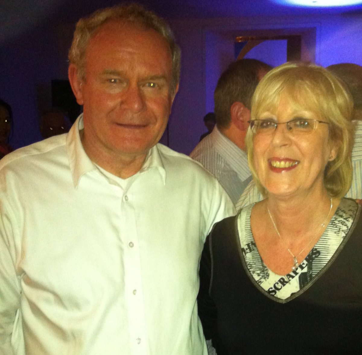 mariebrod's tweet photo. A much treasured photo. Ar dheis Dé go raibh a Anam dílis 🥀
#MartinAndMe https://t.co/W7vandCyxh
