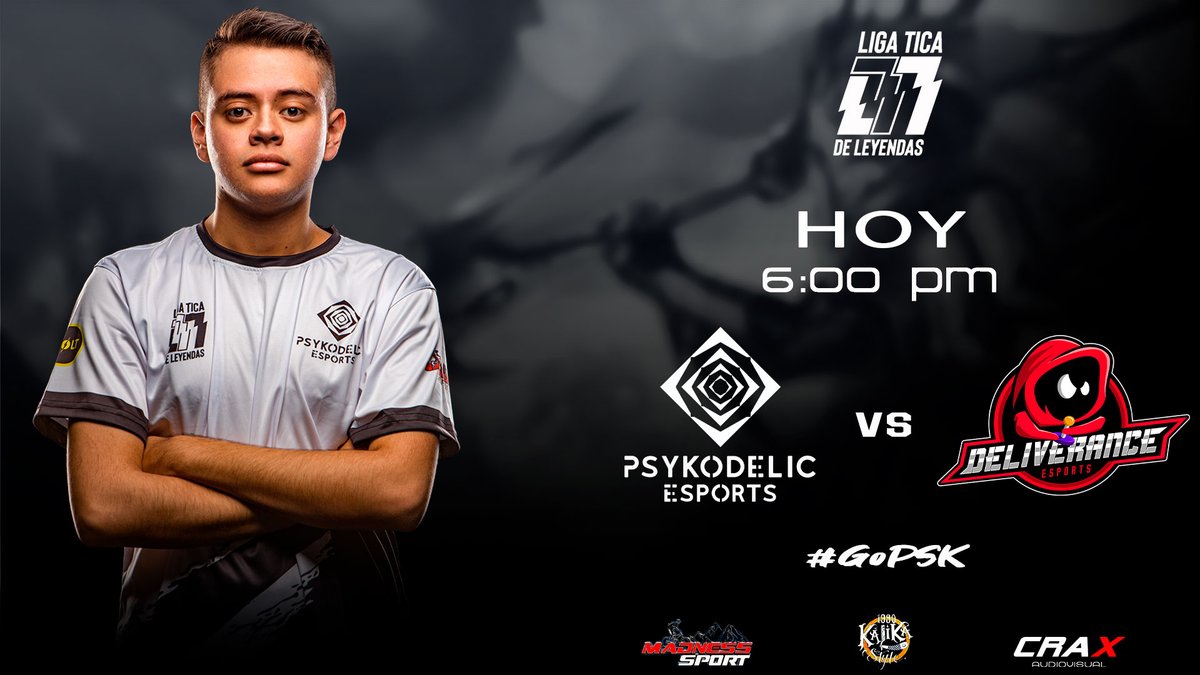 Psykodelicgg's tweet photo. Nos vemos a las 6:00 pm, en nuestro juego versus @dveesports en @LTLCR.
#GoPSK #BeingPsyko #NuestraLTL https://t.co/7taBS7gJnd