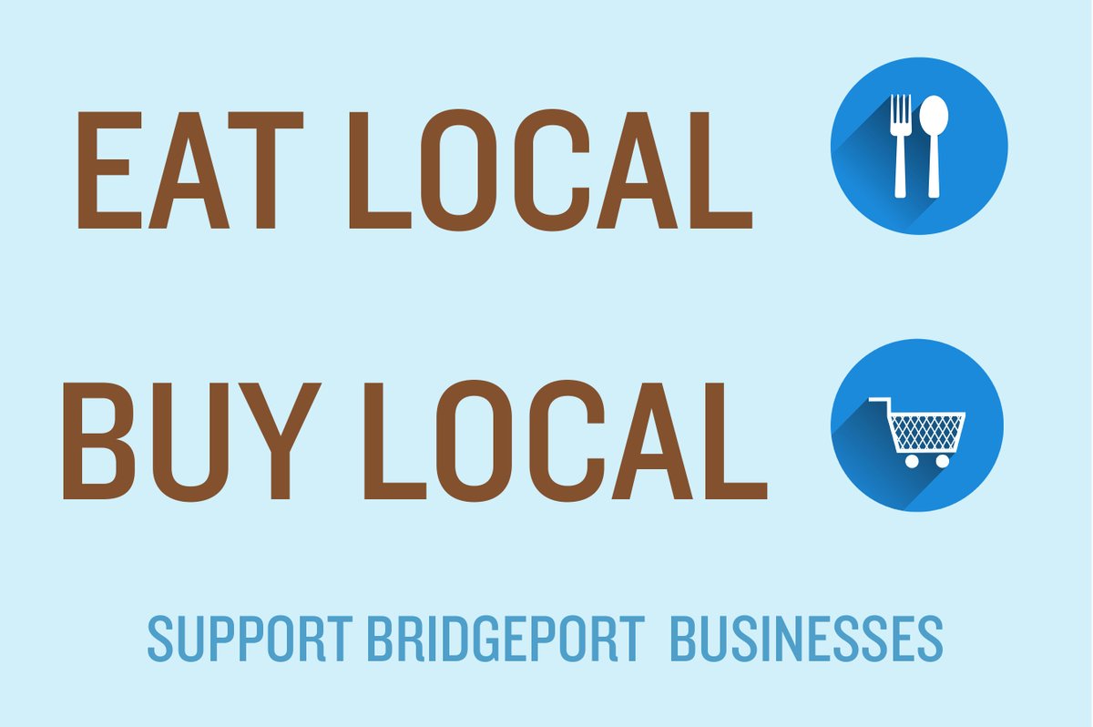 We ask residents to continue to support #smallbusinesses in #Bridgeport .

#EatLocal &amp; #BuyLocal ! We are#InThisTogether !

#SmallBusiness #COVID2019 #SmallBiz #Coronavirus
Bridgeport Regional Business Council InfoBridgeport