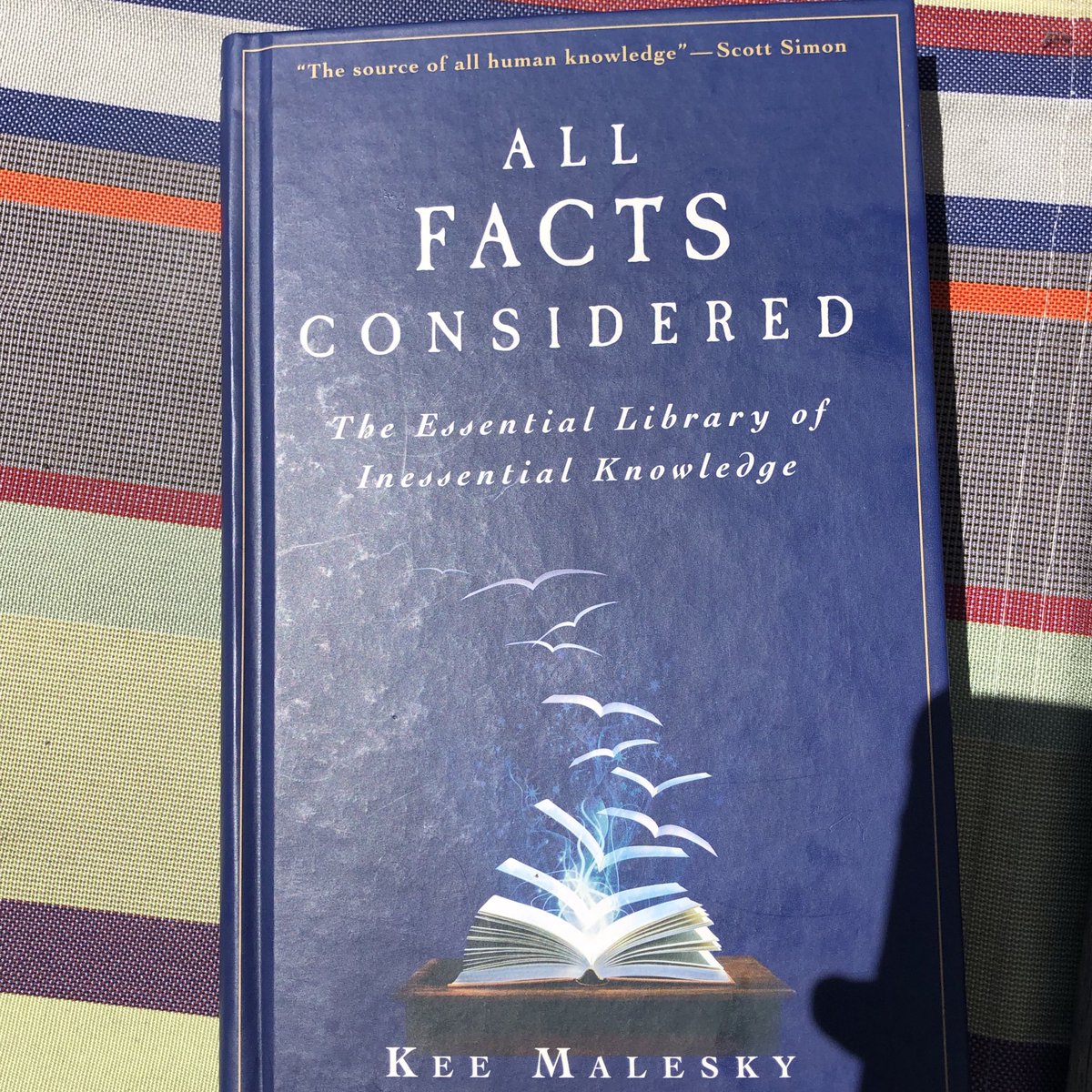 48/52All Facts Considered: The Essential Library of Inessential Knowledge by Kee Malesky. About a decade ago, I bought this book written by an NPR librarian in which she compiles research conducted as part of her work. #52booksin52weeks  #2020books  #booksof2020  #pandemicreading