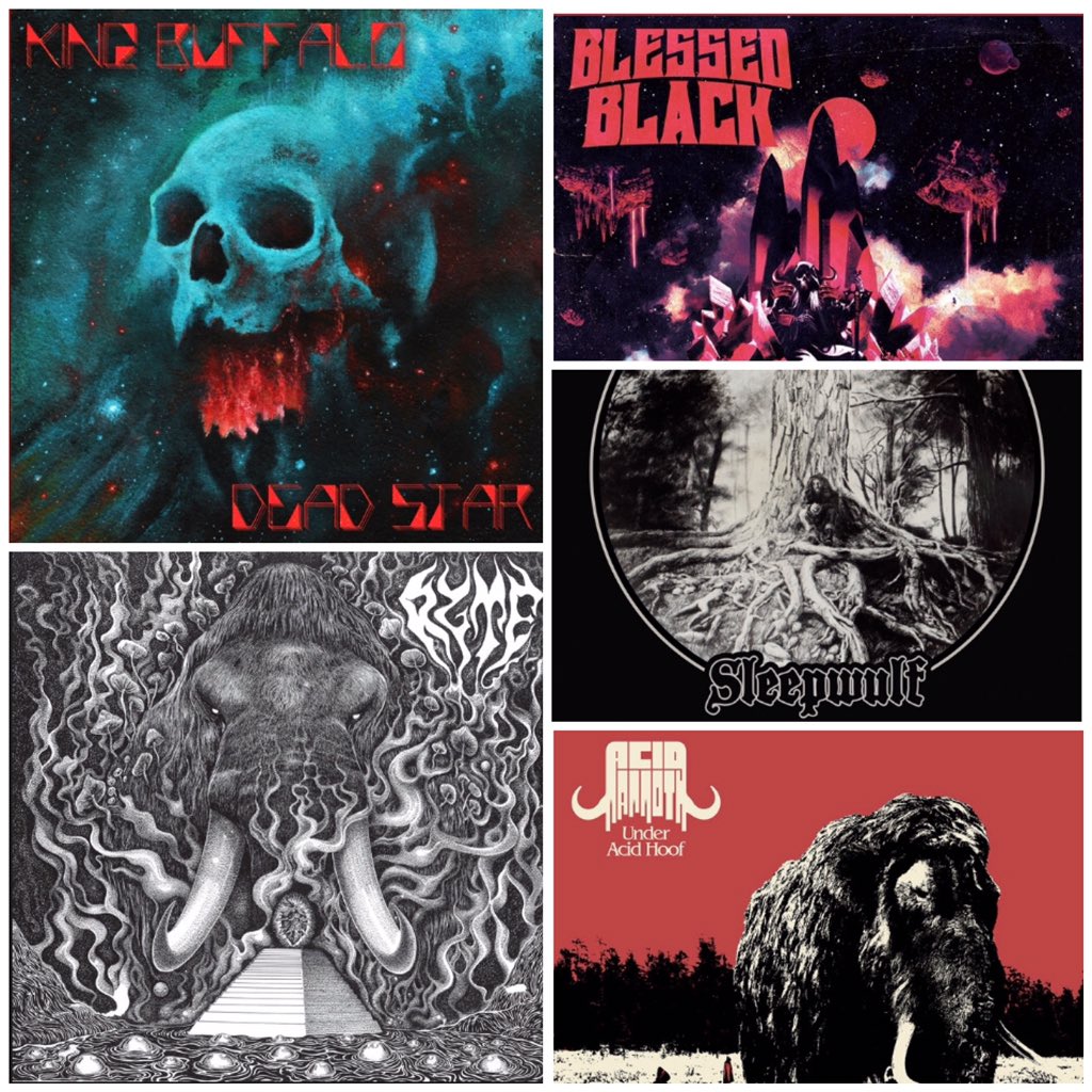 Top 20 Stoner Doom 2020 thus far.

This year just KILLING it for stoner, desert, psych, space rock #doom. 🌵 

#Lowrider 9/10
#Ryte 9/10
#KingBuffalo 9/10
#Slift 9/10
#Dopelord 8.75/10
#Sleepwulf 8.25/10
#AcidMammoth 8/10
#BoneChurch 8/10
#HeavyTrip 8/10
#BlessedBlack 7.5/10