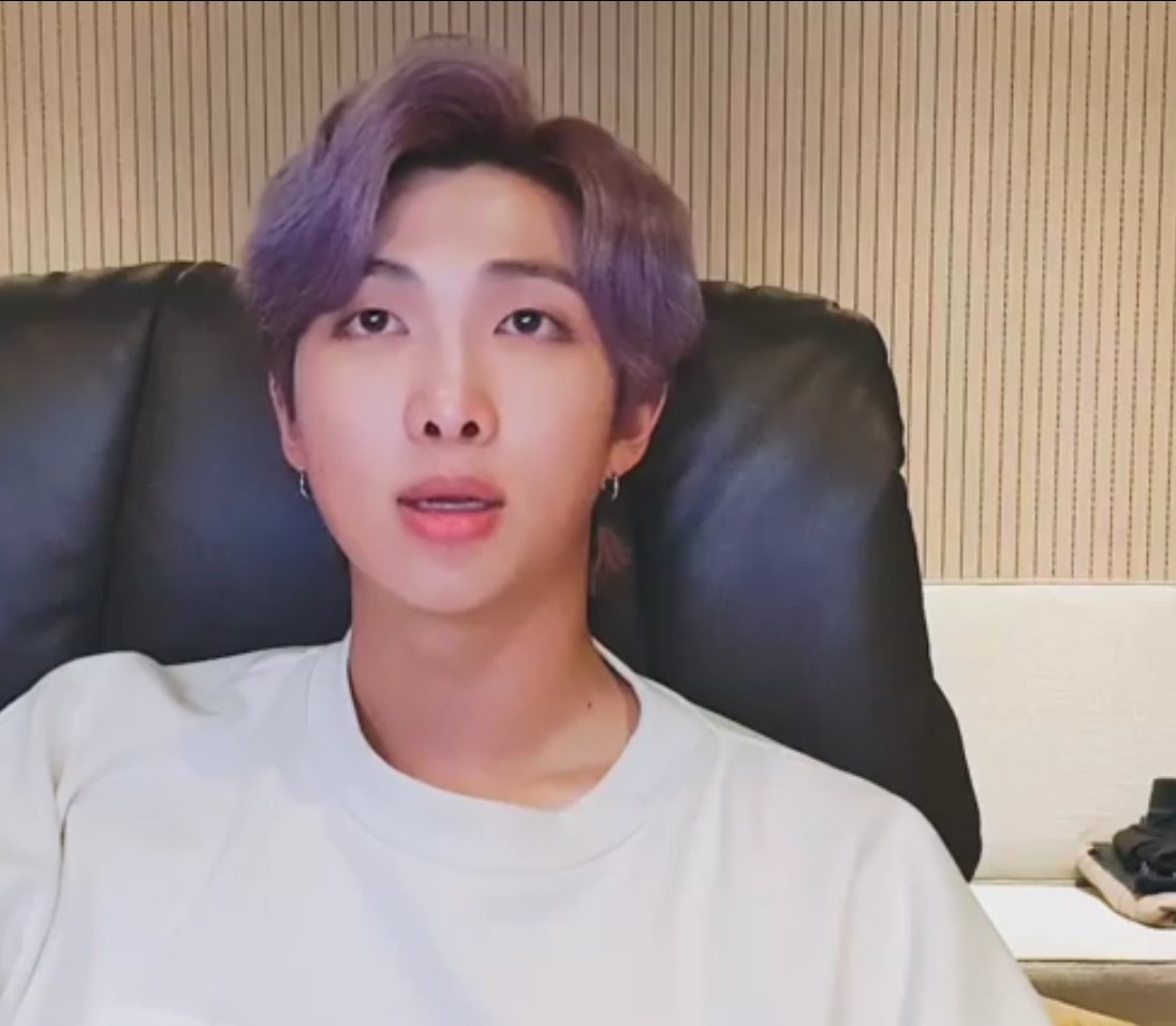 during his latest solo vlive