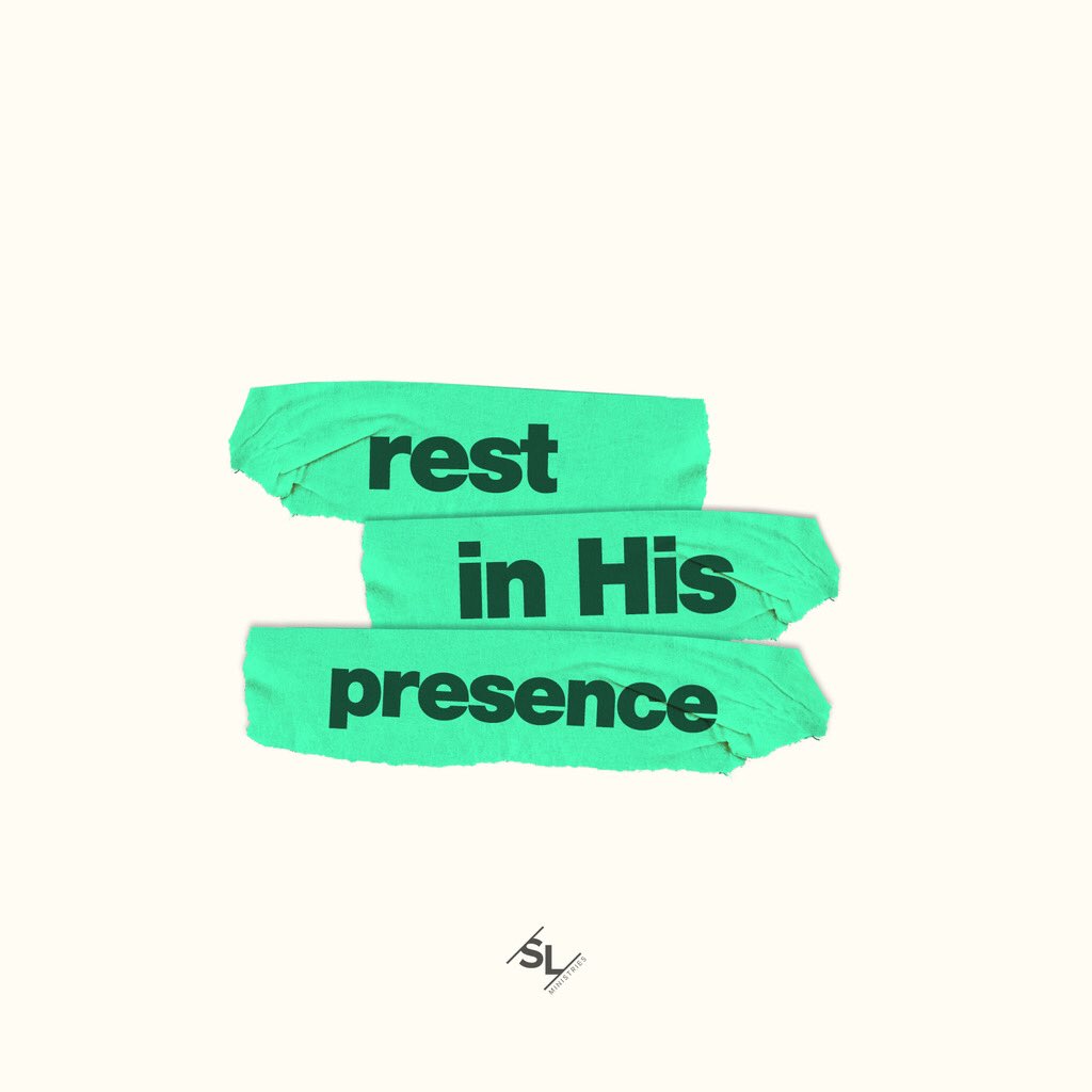 There's an unspeakable rest that only happens when we worship Jesus. The anxieties, fears, and troubles we face all vanish in His presence.

Pursue His presence and be refreshed.