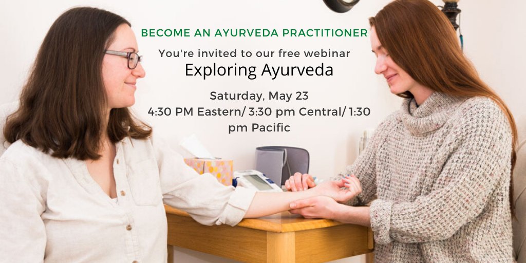 MIUOnlineEd's tweet photo. It's happening Today! Registration link https://t.co/orUqnP9skl
Article link https://t.co/uTfPT7n8RN
#ayurveda #freewebinar #miuonline https://t.co/PZCHWYpYFR