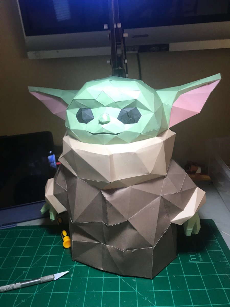 Star Wars Origami Baby Yoda Jadwal Bus