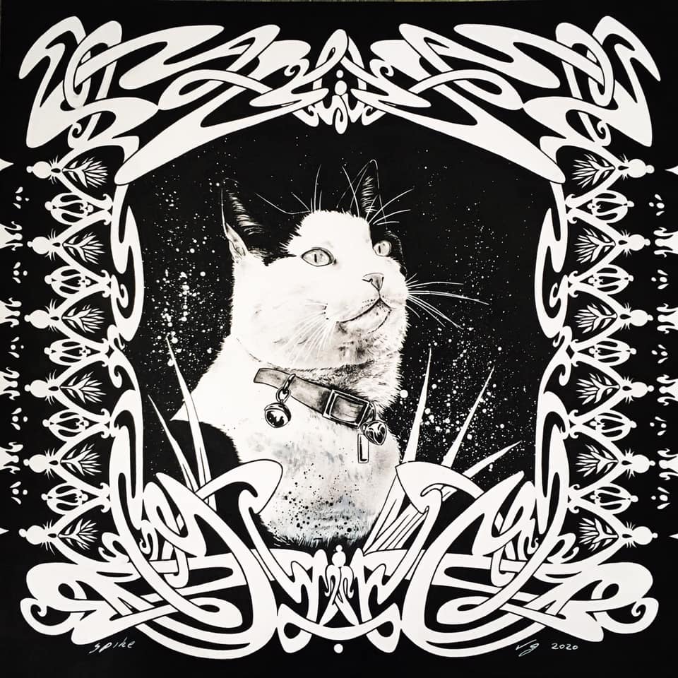 Man_The_River's tweet photo. Pet portrait commission, Spike
#mantheriverinks #inkart #ink #inkwork #art #petportraits #cat #cats #catart #petart #inkartist #inkfeature #blackandwhiteart #inker https://t.co/YubcMOWLZU