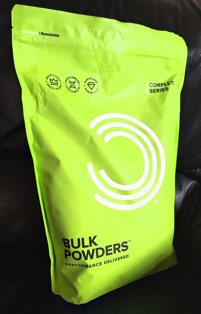 • My kids won't let me.• I'm too tired.NONSENSE.My new order of 'Bulk Powders' protein shake came today.... #bulkpowders
