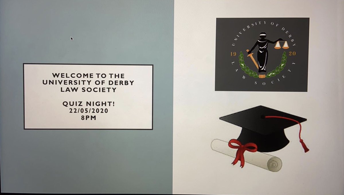 Derby US Law Society tweet media