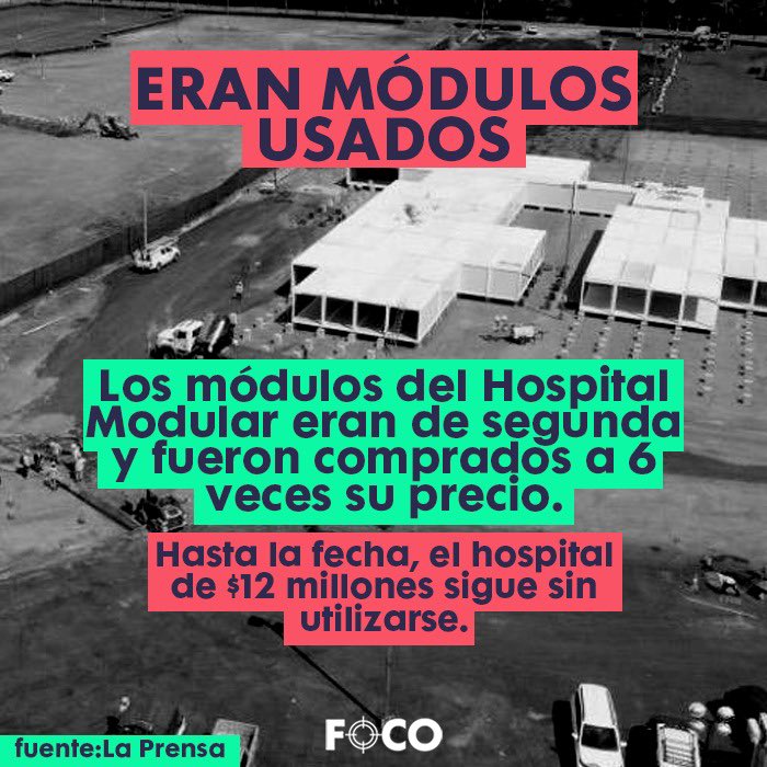 d_montenegro11's tweet photo. Entre compras millonarias con sobre costos, ventiladores y hospital modular. 

Pregunto: Esto es un gobierno o una asociación ilícita para delinquir? 

En plena pandemia, en vez de cuidarnos, nos tenemos que cuidar de ellos. 
#Transparencia #CORRUPCION https://t.co/V2QDcE1NFs