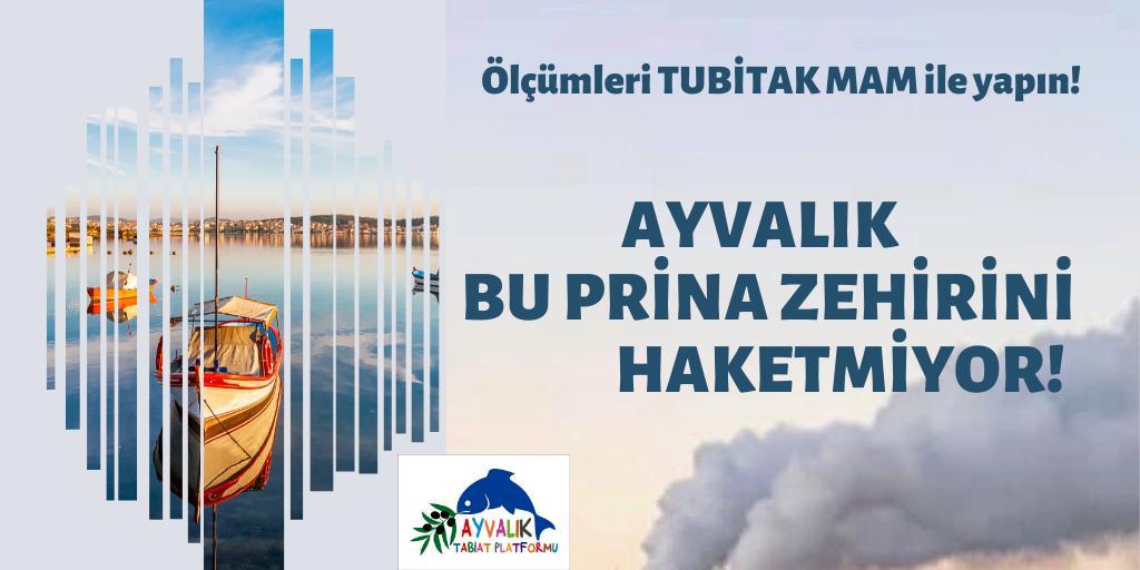 Haberin var mı? #Ayvalık prina fabrikası yüzünden her gün zehir soluyor.
#TemizHavaHakkımız
<a href="/ekolojibirligi/">Ekoloji Birliği</a>