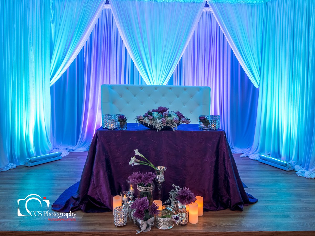 GabroEvents's tweet image. Lets talk Double Draping Tie Backs! You can truly get an amazing look for your venues ballroom with this method. This setup style consists of closed draping behind another layer of draping thats tied back. There are many different designs. Check our site ow.ly/29Y350zOz5h