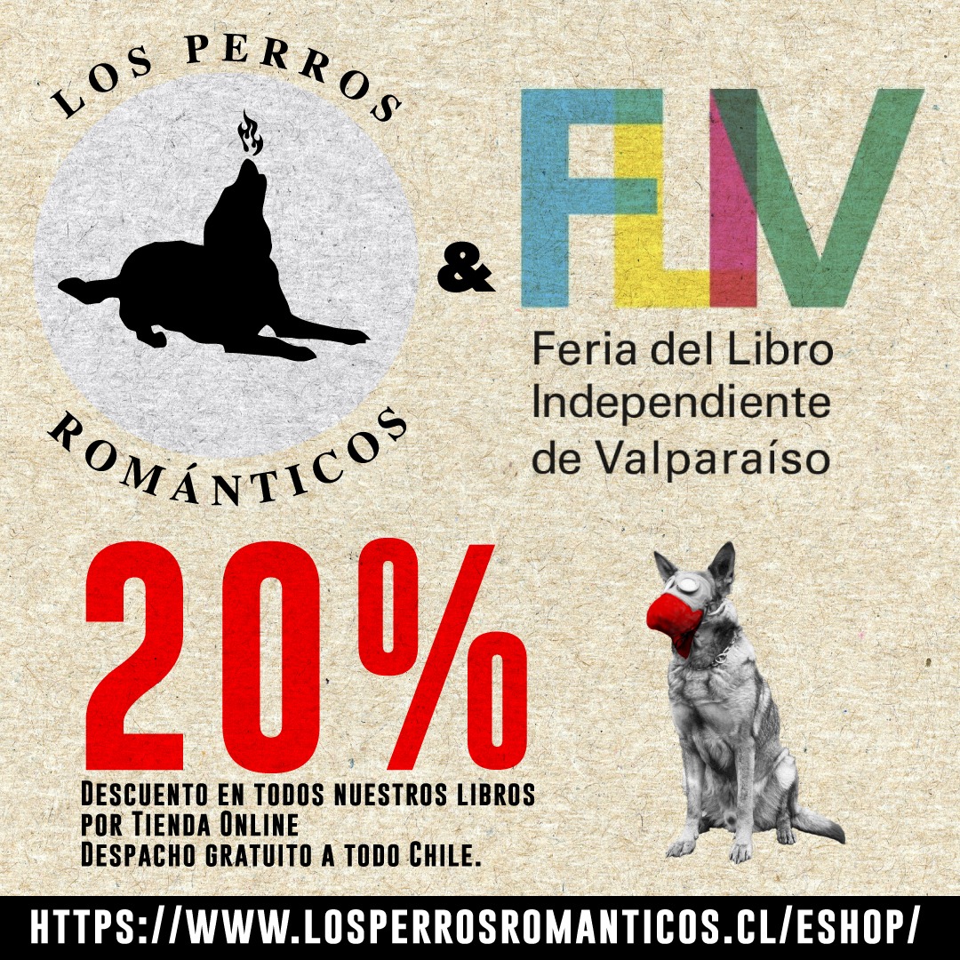 LprrLibreria's tweet photo. Hoy LPRR en @FLIVenValpo. Libros con 20% Descuento y despacho gratuito. #editorialesindependientes #losperrosromanticos #fliv #flivvirtual https://t.co/sSczFduk8p https://t.co/qEaoVxaoeU