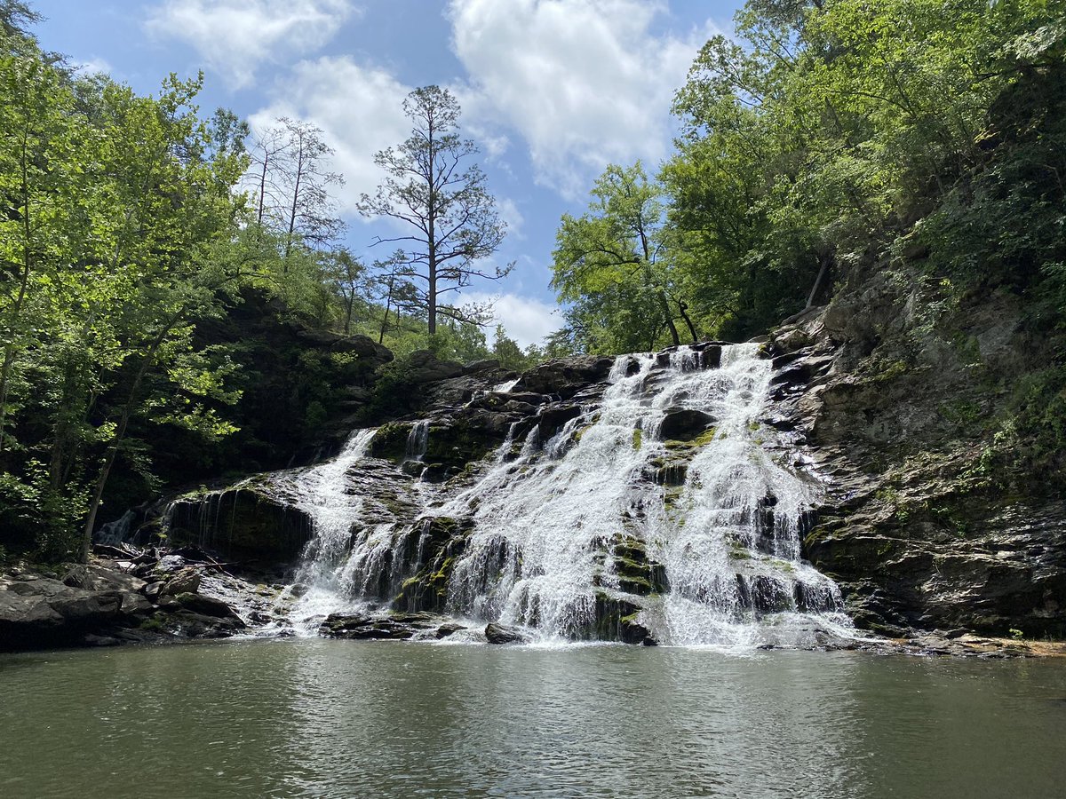 Allen_B__'s tweet photo. Might be my new favorite spot.. despite the copperhead I almost stepped on
#ALwx #SaltCreekFalls #HikeAL https://t.co/fBsZeHZ1Dg
