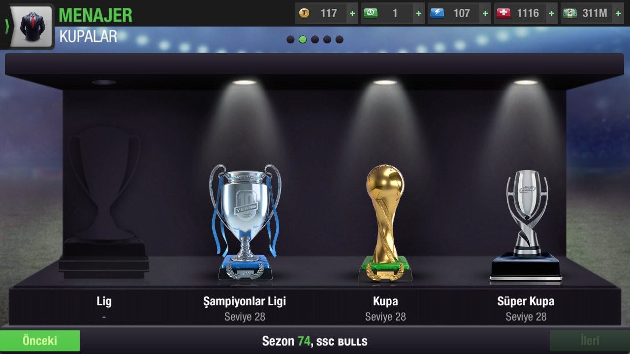 Top Eleven This Trophy Room Is Packed Congratulations Topeleven Twitter