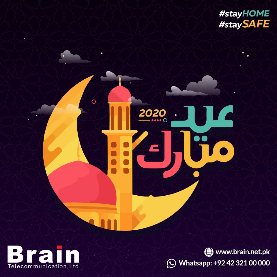braintelpk's tweet photo. May this Eid brings you joys unlimited, may all your wishes come true on this holy day and may you and your family be blessed by the grace of Allah. Ameen

Eid Mubarak 🙂

#EidulFitr #EidMubarak #2k20 #StayHomeStaySafe #StayBlessed #BrainTEL https://t.co/ikWtkn70yG