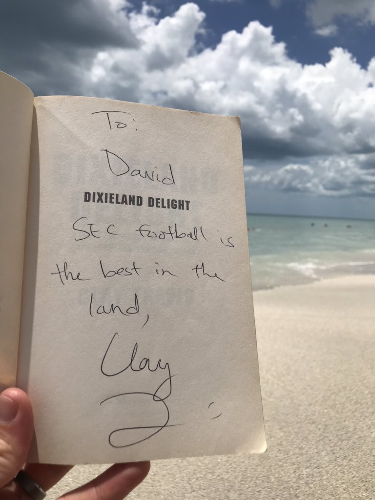 RickMeyer10's tweet photo. Thanks to “David” for the $0.75 @ClayTravis signed McKay’s Bookstore steal.
🍊 🏈 🍻 https://t.co/aYPy01Kflk