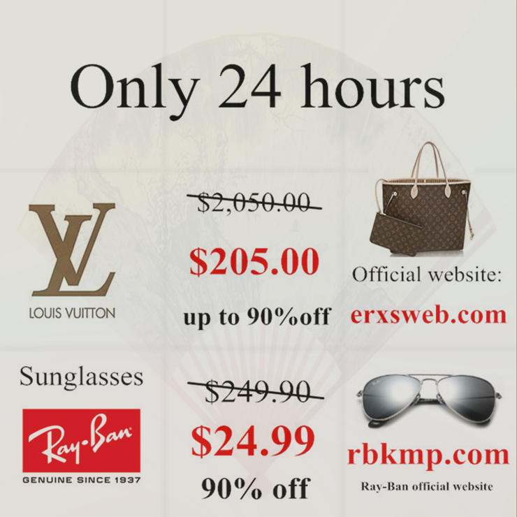 cookiericotta's tweet photo. Dear friends LV bags and ray ban sunglasses are on sale today
@TomLangII @TheLizLang @innuendogi58812 https://t.co/RGQEJCt4av