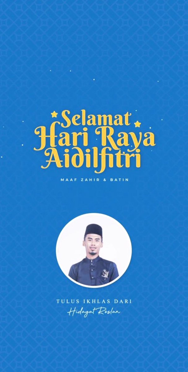 RHidaryad's tweet photo. Hari ini dalam sejarah,
Takkan luput dalam ingatan,
Sambut raya tak boleh ziarah,
Duduk rumah, covid kita tewaskan.
Salam Sayang dari HR β¨π
#TeamRayaJB https://t.co/KbNGpQLAKo