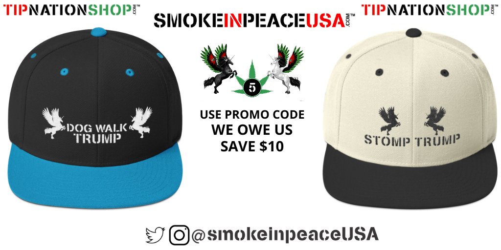 smokeinpeaceUSA's tweet photo. Americans act tough but in reality they are ______________?*

Answer with most retweets win both hats. 

Answer with most likes win both hat 

.@smokeinpeaceUSA
.@smokncannabis

Contest ends tomorrow Sunday at 6pm. *One word 
#STOMPTRUMP 
#DOGWALKTRUMP 
#COVID19
@BradReason https://t.co/l3Ufy0iWYj