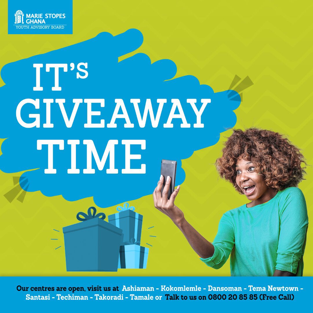SCORA FGMSA (@ghscora) on Twitter photo Menstrual Hygiene day is almost here! Celebrate with <a href="/MarieStopes_Gh/">Marie Stopes Ghana 🇬🇭</a> YAB and win some AMAZING prizes in this giveaway! Menstrual Hygiene day is almost here! Celebrate with <a href="/MarieStopes_Gh/">Marie Stopes Ghana 🇬🇭</a> YAB and win some AMAZING prizes in this giveaway!