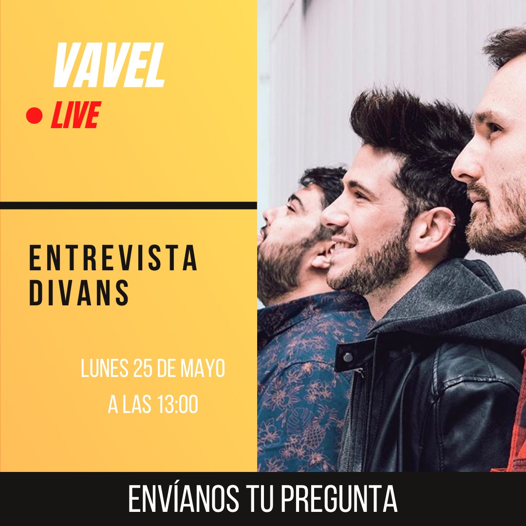 Musica_VAVEL's tweet photo. 📝🎙🎼 Este lunes 25 de mayo entrevistaremos a través de @instagram a @DiVansOficial ¿Qué quieres saber de #Divans? ¡Déjanos tus preguntas en los comentarios! 👇🏼 #Entrevista #Divans https://t.co/zbCxnR0SbH