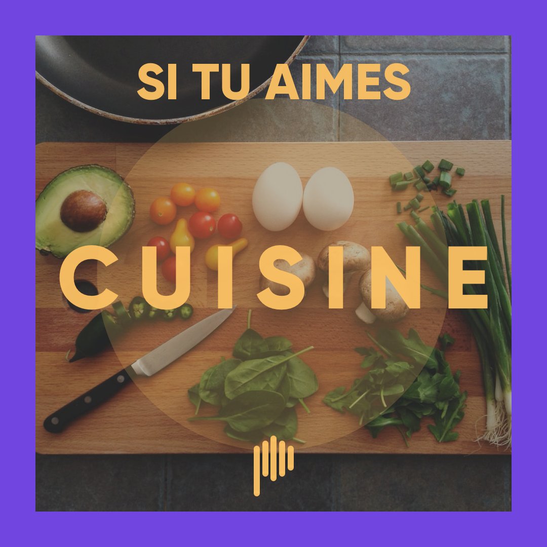 podz_app's tweet photo. Vous aimez la cuisine ? 👨🏻‍🍳👩🏻‍🍳

Ça tombe bien, nous aussi ! 
Alors on vous a concocté une sélection de podcasts sur ce thème, rien que pour vous. 💜 https://t.co/FD69DoH17T