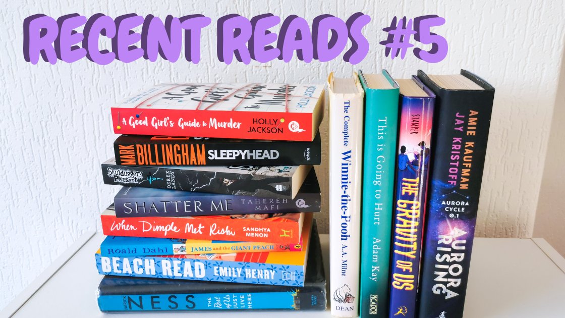 RECENT READS # 5  |  1st-16th May ✨

#newvideo #booktube #bookvlogger #newvlog <a href="/Believathon/">yobelieve</a> <a href="/__mentalhealth1/">Mentalhealth-athon 🧠💚</a> <a href="/asianreadathon/">Asian Readathon ✌️</a> <a href="/Books4TheBrave/">BooksForTheBrave</a>

youtu.be/8bQGlB2ABCo