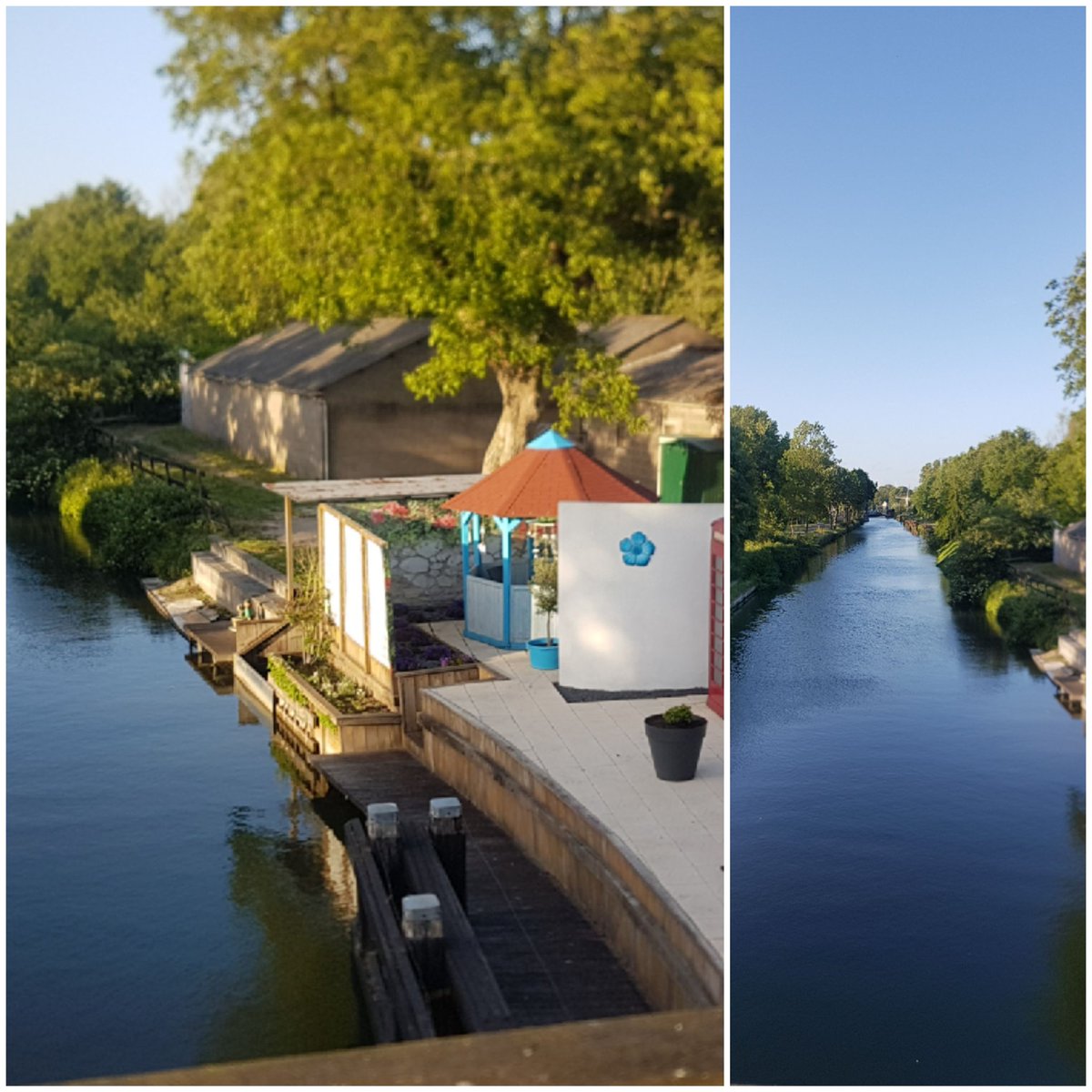 Vanmorgen 8km vanavond 6km. Lekker gelopen. Nu wel een biertje verdiend. <a href="/HupLopen/">Reisjefit</a>