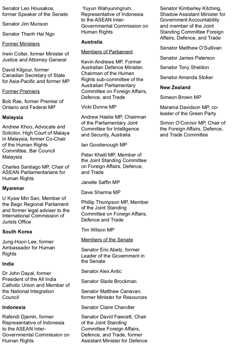 BREAKING: 198 legislators from 23 countries condemn Beijing's actions in Hong Kong; vow to #StandWithHongKong 

Including <a href="/marcorubio/">Marco Rubio</a> <a href="/SenatorMenendez/">Senator Bob Menendez</a> <a href="/kimbakit/">Kimberley Kitching🇦🇺🦘</a> <a href="/MPIainDS/">Iain Duncan Smith MP Chingford & Woodford Green</a> <a href="/guyverhofstadt/">Guy Verhofstadt</a> <a href="/RepEliotEngel/">Eliot Engel</a> <a href="/tedcruz/">Ted Cruz</a> <a href="/bueti/">Reinhard Bütikofer</a> <a href="/GarnettGenuis/">Garnett Genuis</a> <a href="/RmdKenny/">Kenny Chiu 🇨🇦</a> <a href="/KarinKarlsbro/">Karin Karlsbro</a> and many others. 👇