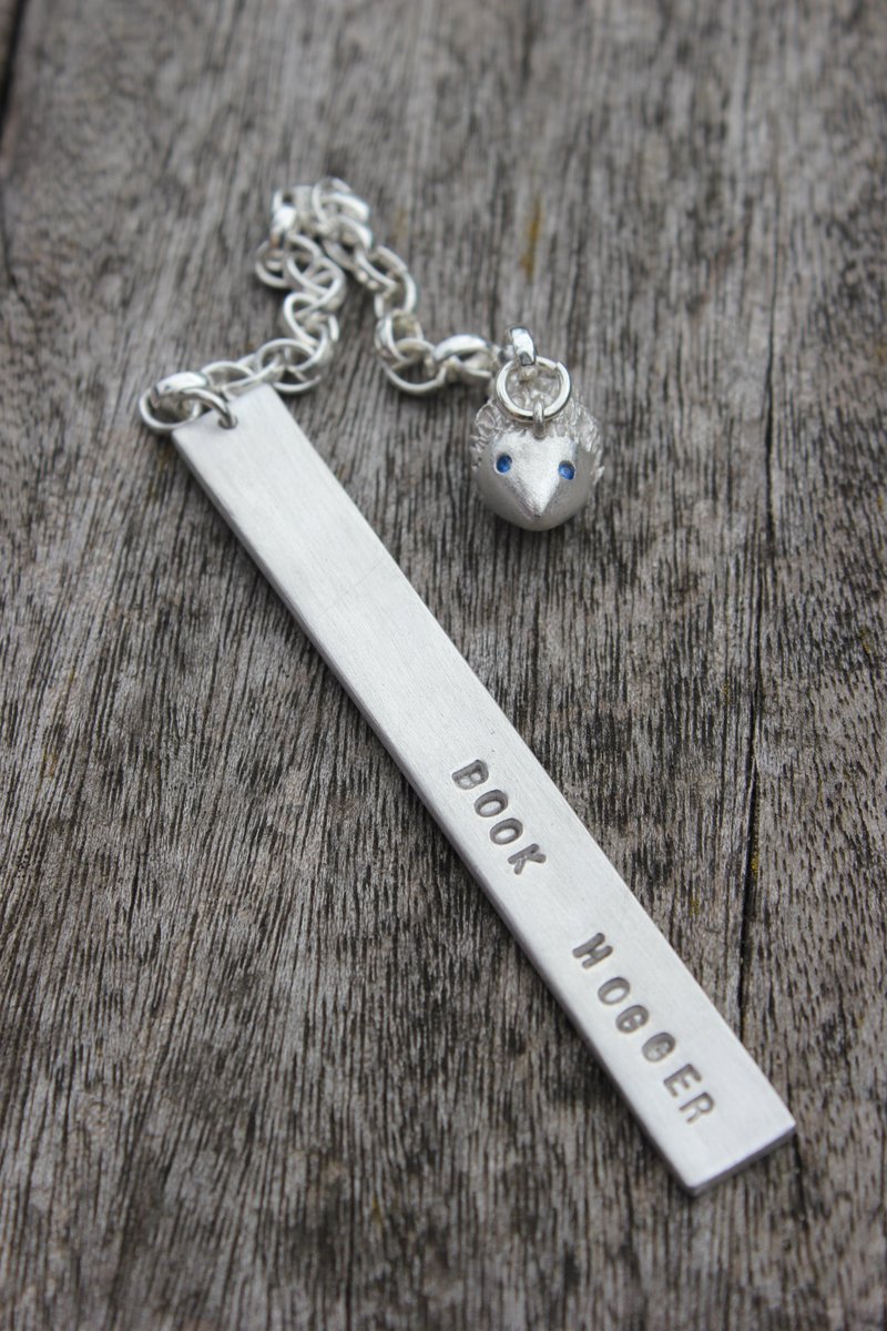 Some ideas for personalised silver bookmarks. Love them!