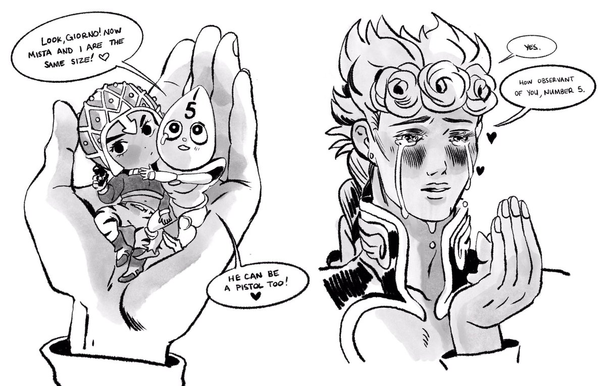 Mista Nendoroid, Giorno, and Number 5 