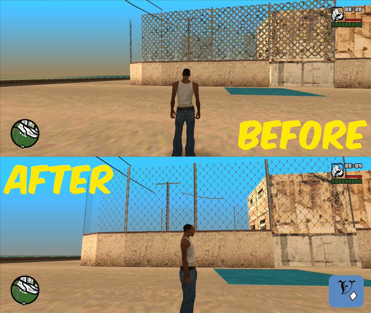 vincedark56's tweet image. Driver 2 Havana fence in HD #driver2 #psx #playstation #havana