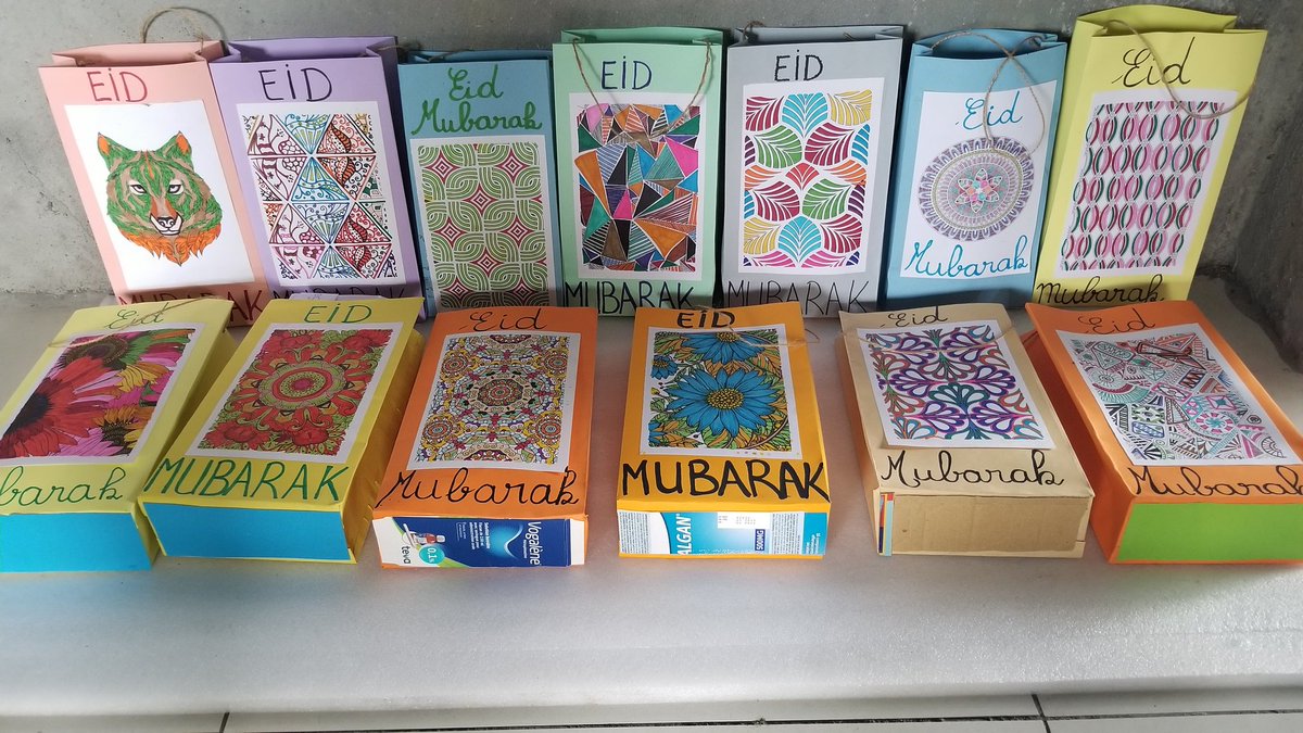 SylvaArmel's tweet photo. As the kids can't come for treat or trick s we have decide to make gifts for them.
Eid Mubarak to everyone.
Whatever the situation kids deserve their rights.
#IMARAComoros https://t.co/KJOKEMpFO7