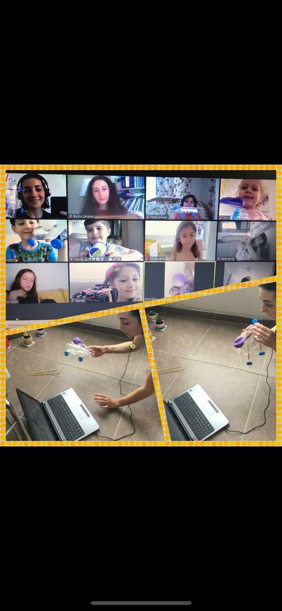 Bahcesehir_Sam's tweet image. Bu hafta online ders buluşmalarında ,Stem Junıor dersi kapsamında öğrencilerimiz ,balonla giden arabalarını tasarlayarak arkadaşları ve öğretmenleri ile birlikte test sürüşü gerçekleştirdiler.@Savas_BOYAR @VeditK 
#stemjunior
#stemgelecektir