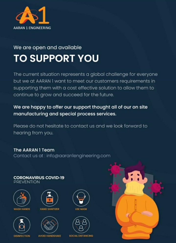 Aaran1E's tweet photo. For all your machining requirements you can contact us through the following email address.
sam.suffolk@aaran1engineering.com
#aaran1 #as9100 #cnc #milling #turning https://t.co/JahomdZYrW