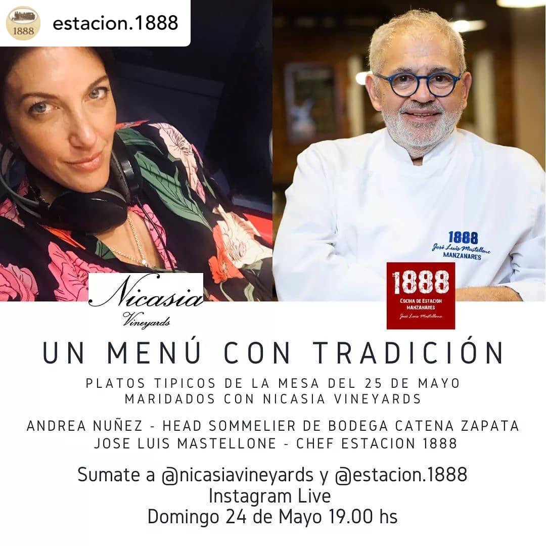 Nos vemos mañana a las 19 hs #nicasiavineyards