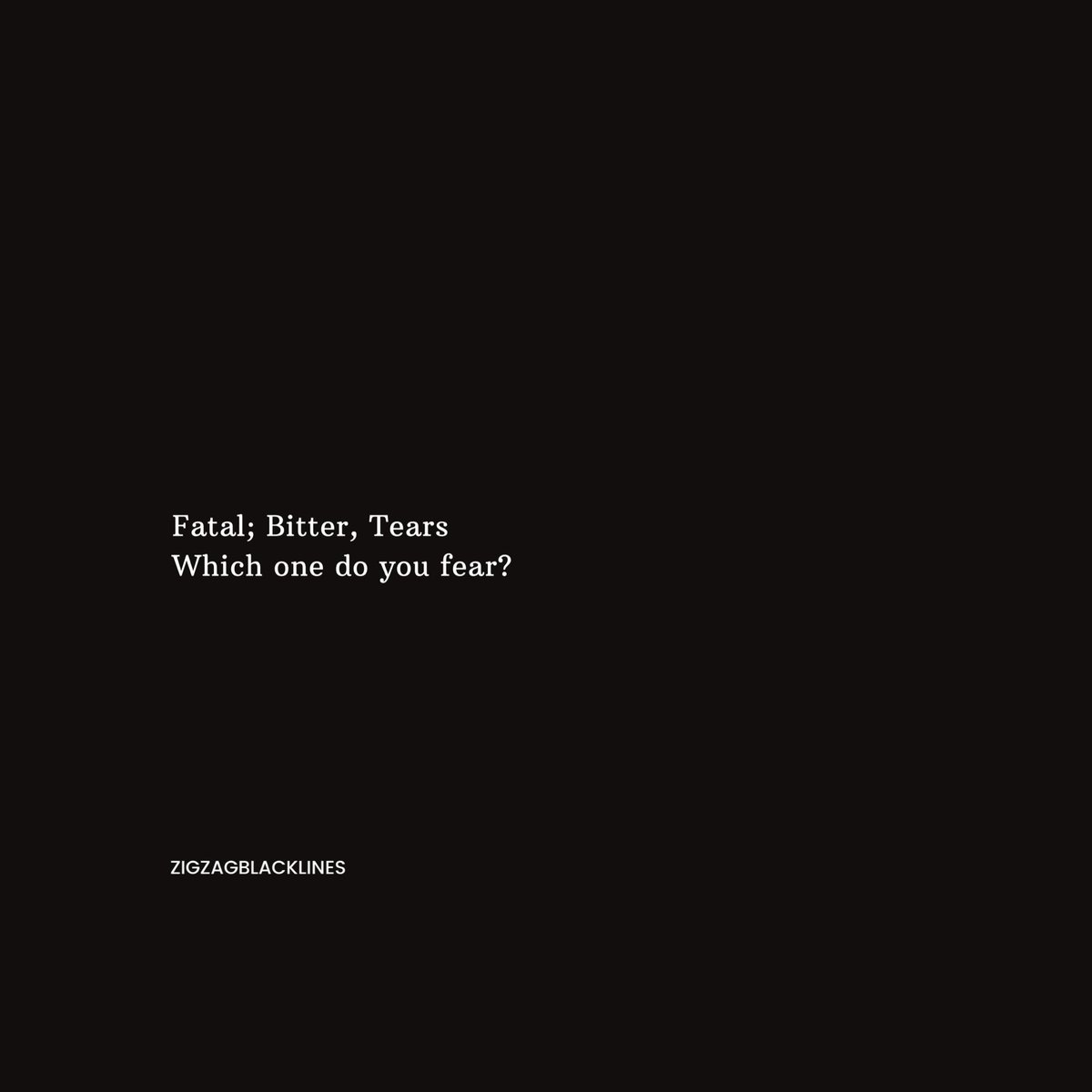 zigzagblackline's tweet photo. Are you here?

#poems #quotes #love #poetrycommunity #words #WritingCommunity #writepads https://t.co/YsdheF8ARc