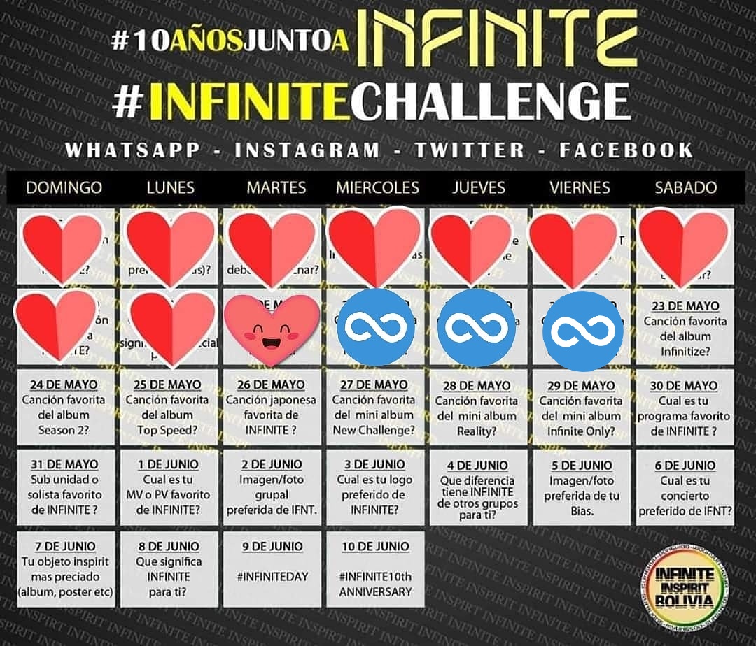InfiniteBolivia's tweet photo. Dia 14! Cancion preferida del Album INFINITIZE!? 💛 @Official_IFNT
@woollim_ent #10AÑOSJUNTOAINFINITE
#INFINITECHALLENGE
#인피니트
#인스피릿
#Pearlmetalgold https://t.co/HjbcZQ8jxD