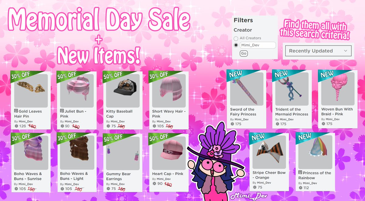 Mimi Dev On Twitter Memorial Day Sale Up To 50 Off On Some