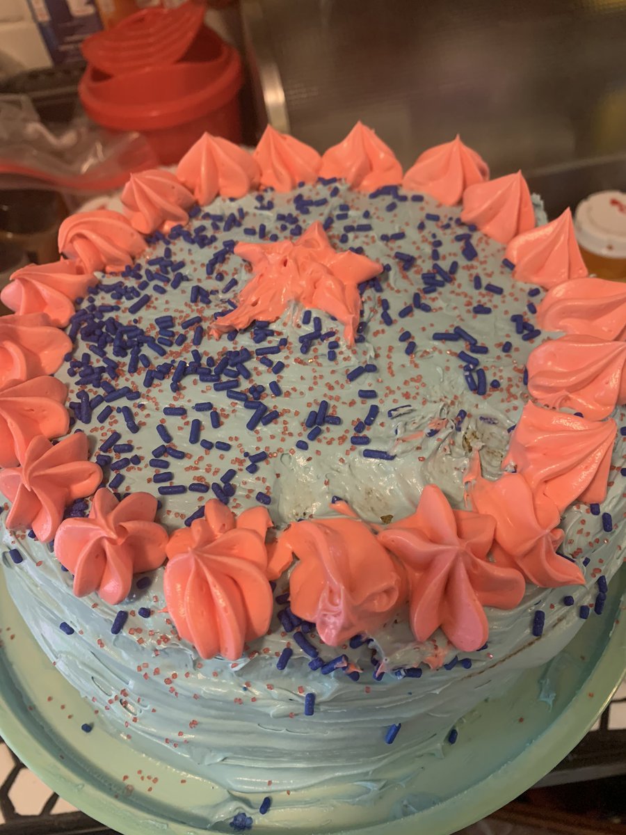 AndiatRCAN's tweet photo. Happy Memorial Day! Made another cake #quarantinebaking https://t.co/ZLFKe4jWgv