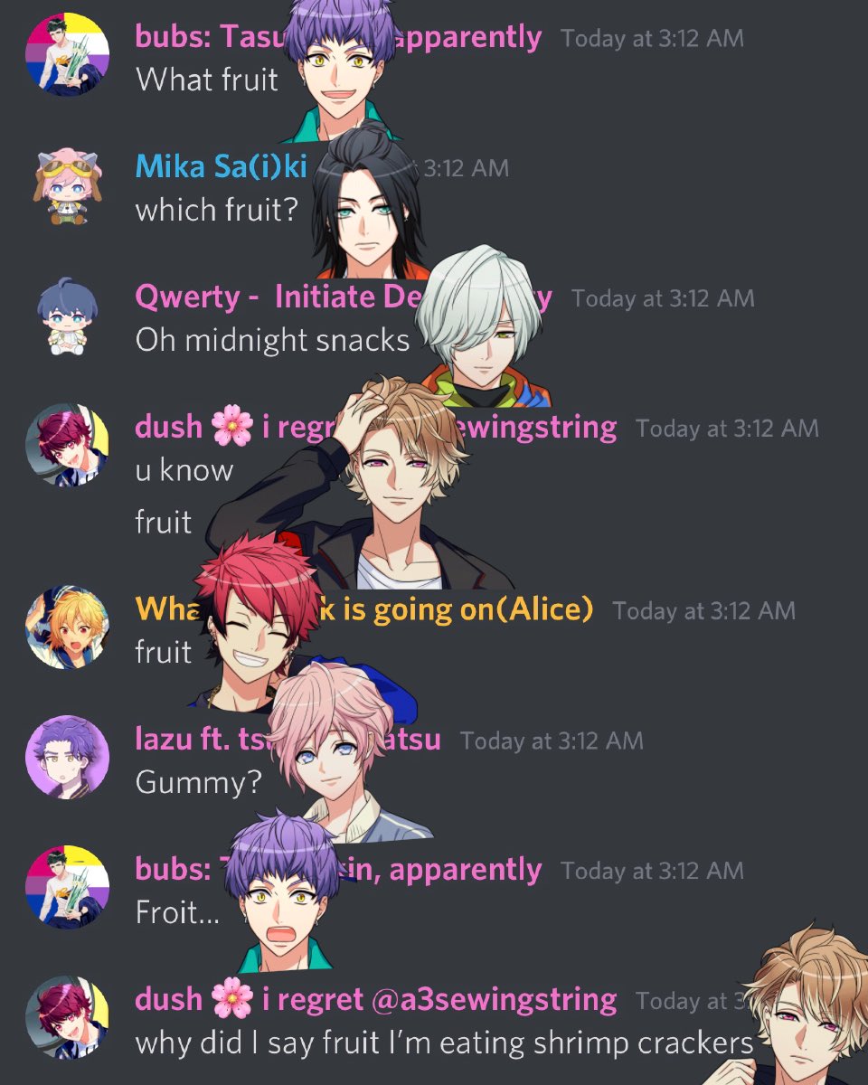 This thread is expanding into just general shenanigans that goes on in the @/a0escape Discord!