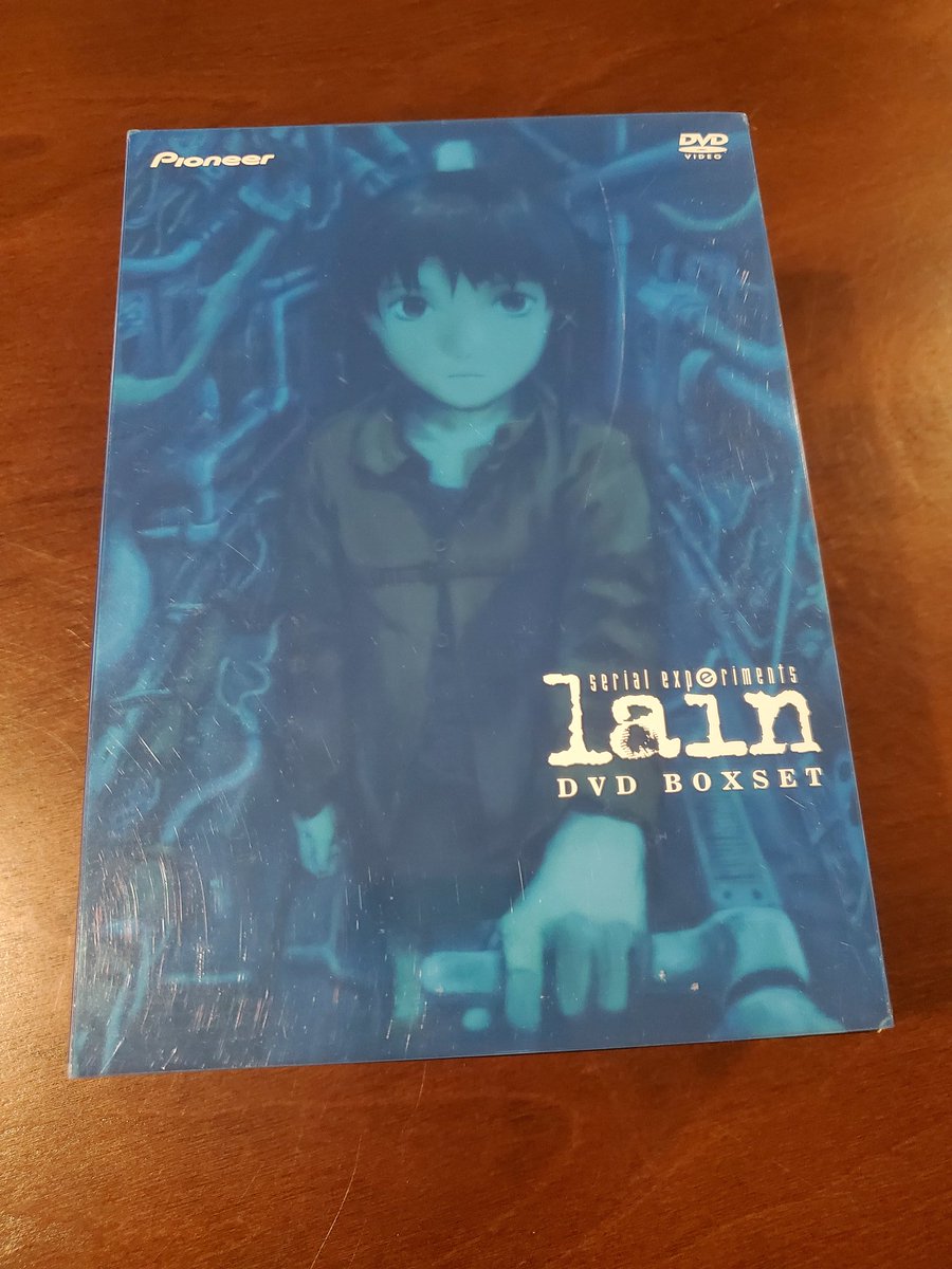 serial experiments lain LDボックス収納 全巻未開封 serial