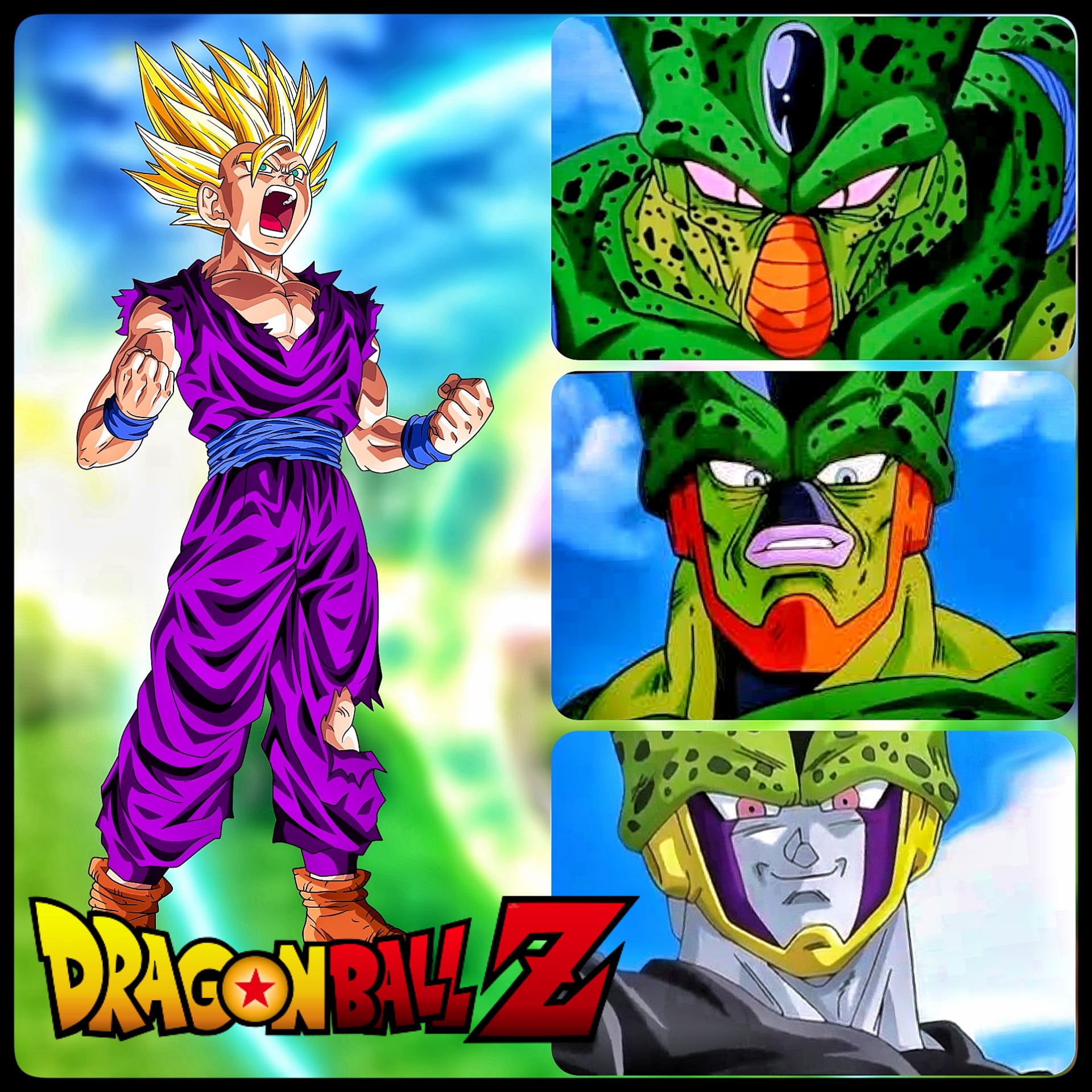 Dbz~Saga Cell  Dragon ball art, Dragon ball z, Dragon ball