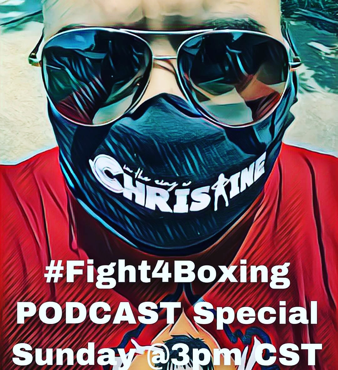 InTheRingWithC1's tweet photo. Huge shout out to the guys @long_live_boxing365 . Be sure and check them out today at 3:00pm for their #fight4boxing special podcast.
These guys know their shizzzzz real talk!
#ingodwetrust #longliveboxing #fight4boxing #supportboxing #supportyourfriends #lovetoloveyou https://t.co/SrKlJou13m