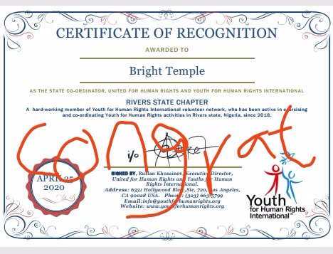 Templebrightn's tweet photo. It is my duty to stay safe and make a difference in my community through volunteering...
#COVID19 
#volunteers 
#YHRI
#YALI https://t.co/gfWCR5WsMm