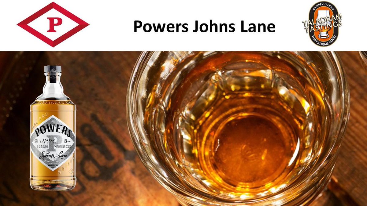 Final whiskey tonight is the ever popular John's Lane.. 

What delights can you get from the nose of this 12 year old whiskey..

#PowersWhiskey