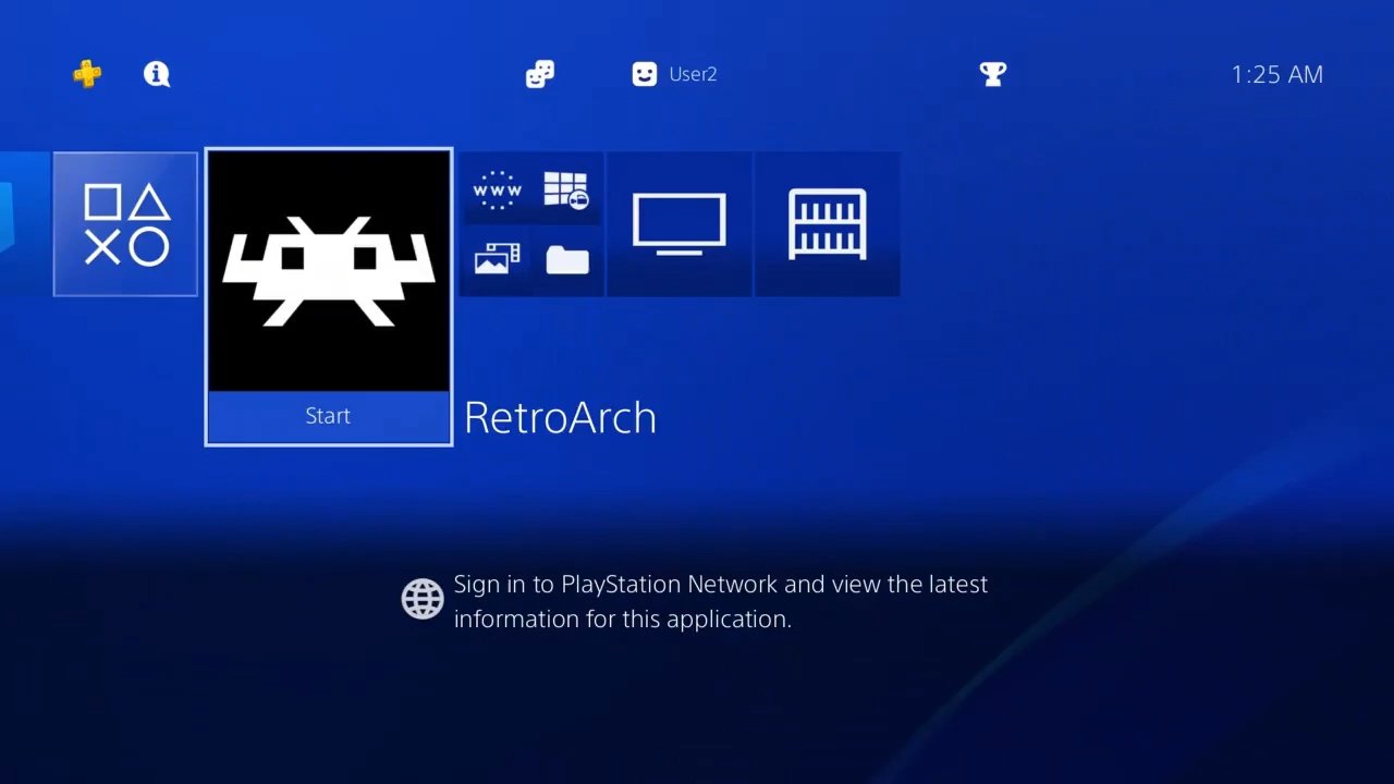 PSX-Place on X: The latest with RetroArch (PS4-Unofficial): Upcoming PSP  emulation in next update along with OOSDK conversion    / X