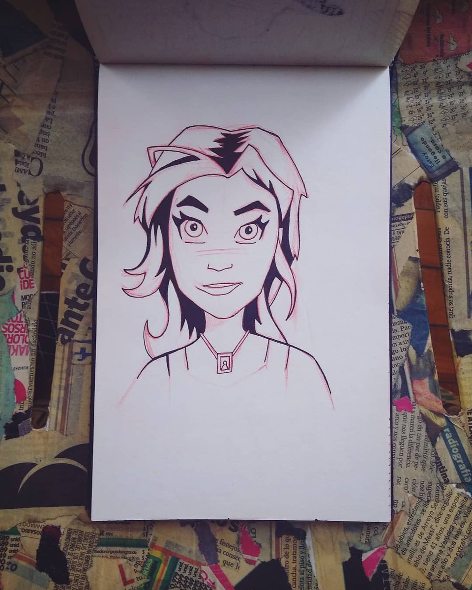 lmazzochi's tweet photo. Lovely look.
#dibujeli #quarantink #draw https://t.co/sbvj0zYCZF