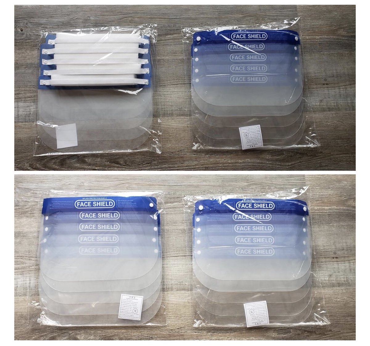 GoDriverJobs's tweet photo. Protective Face Shield 
Orders ship from our Warehouse in Indiana,USA. MOQ: 100K

#WearAMask #ProtectYourselfAndOthers #SurgicalMask #PPE #Covid19 #FaceMask #EssentialWorkers #SocialDistancing #StaySafe 
#DisposableMask #3PlySurgicalMask #Level1 #Level2 #510k #FDA #US #FaceShield https://t.co/mlqvmuFc57